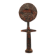 Ashanti Akuaba African Art Statue from Ghana, wooden, 1980s.
