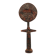 Ashanti Akuaba African Art Statue from Ghana, wooden, 1980s.