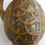 Art Deco Odetta HB Quimper stoneware pitcher