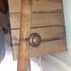 Coat rack 3 patères, wooden - Vintage bamboo shape