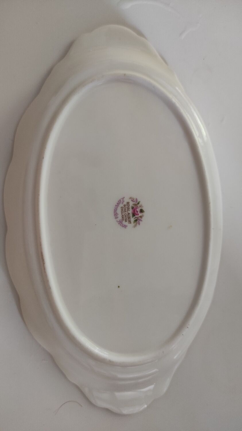 Royal Albert tray pink lavender pattern