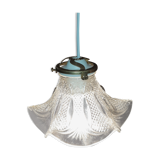 Retro glass walking lamp