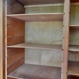 Double wooden curtain binder