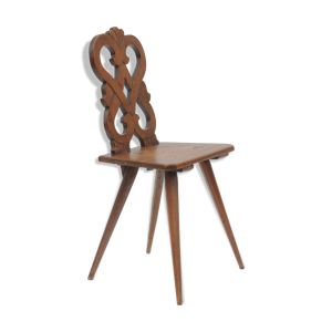 Chaise escabelle