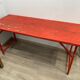 Ancienne table industrielle vintage