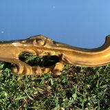 Large golden baroque style wall mirror