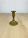 Vintage gold-plated brass candlestick