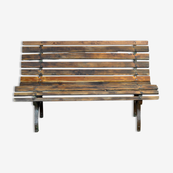 Banc de jardin années 1930