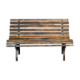 Garden bench, 1930's