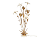 Hans Kögl. In the style of. Floral floor lamp, Hollywood Regency, 1970s.