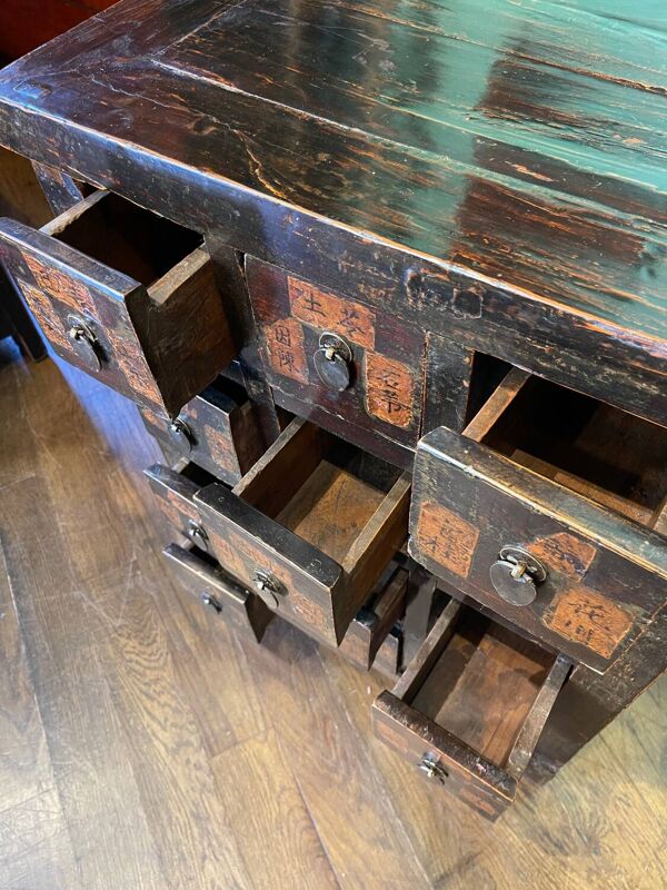 Meuble d’apothicaire ancien chinois