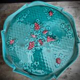 Vintage ceramic pie dish – Signed C.V. 471