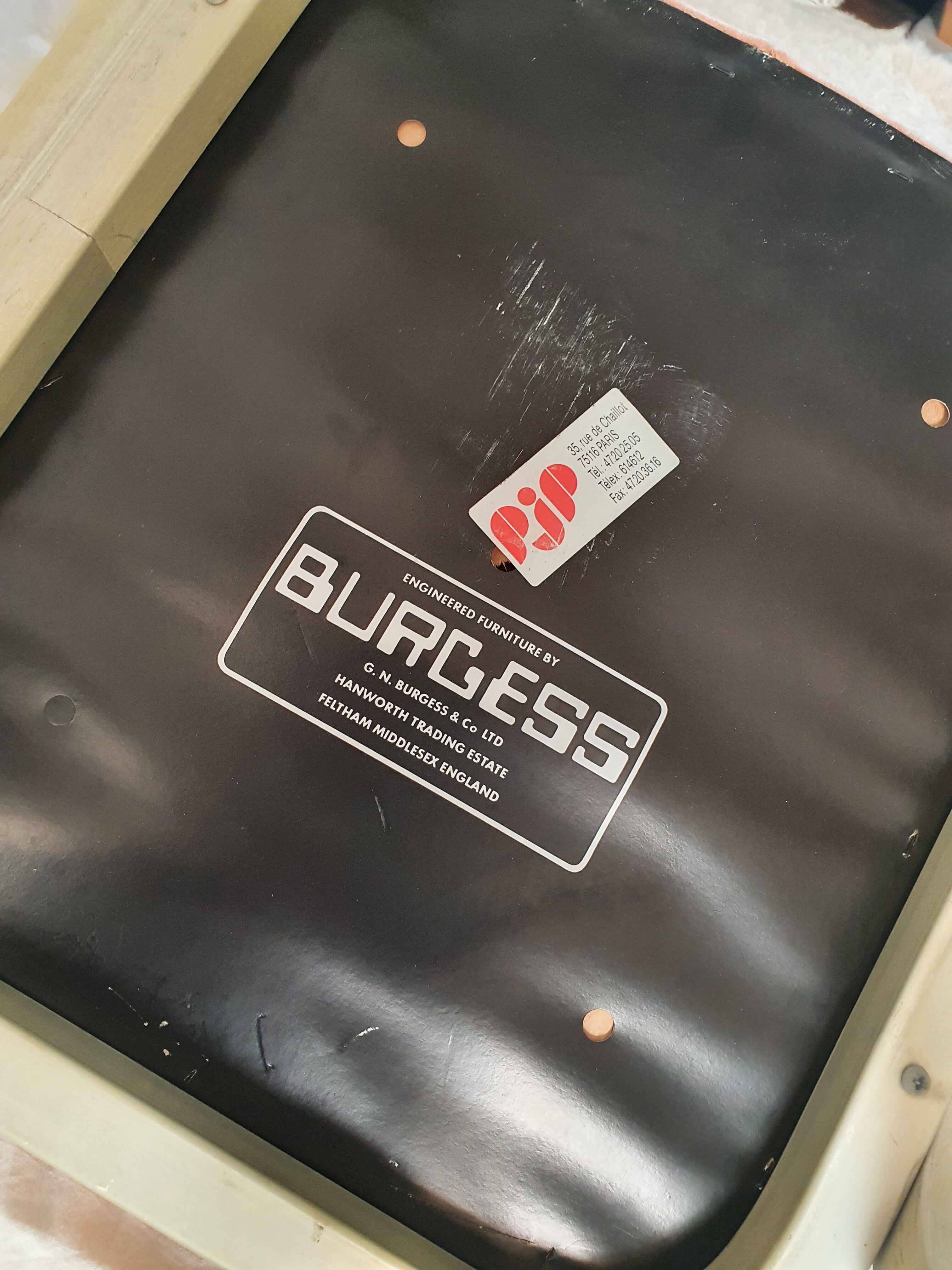 Pair of vintage Burgess chairs