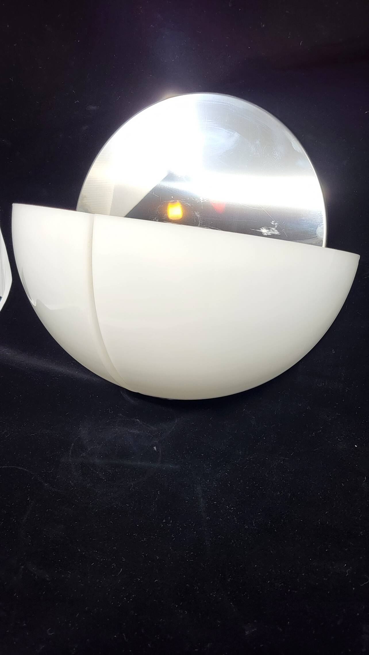 Stilnovo wall lamp by Danilo and Corrado Aroldi Model Spicchio Italy 1980