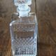 Carafe à whisky en verre, années 80