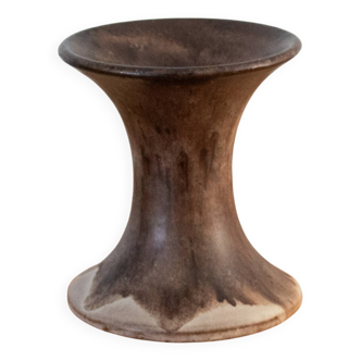 Vintage Rakkerhuset Candlestick Holder, Danish Ceramics, 1970s Pottery
