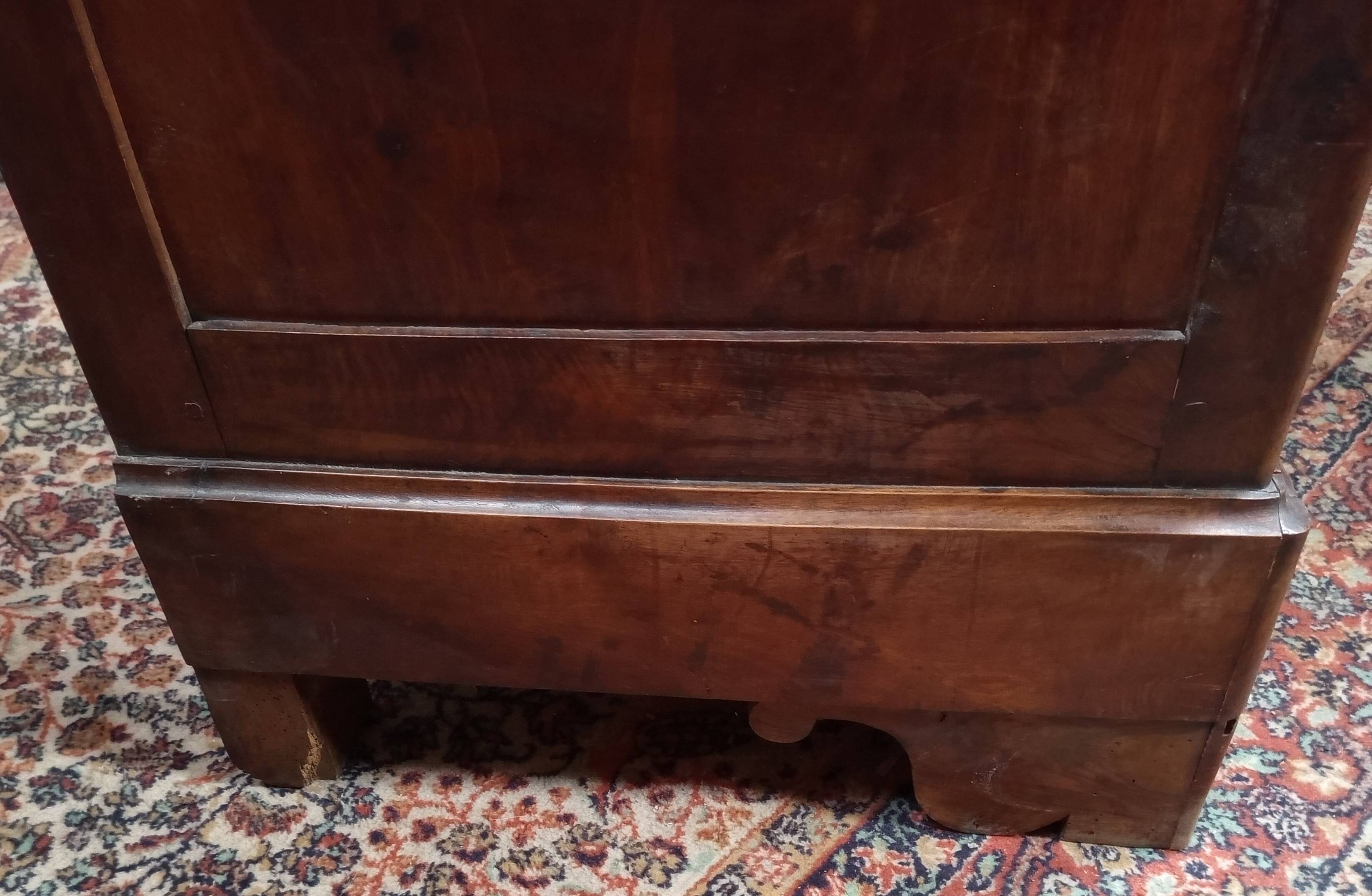 Louis Philippe period walnut wardrobe