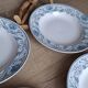 Set 4 assiettes Louis XVI BFK 1920
