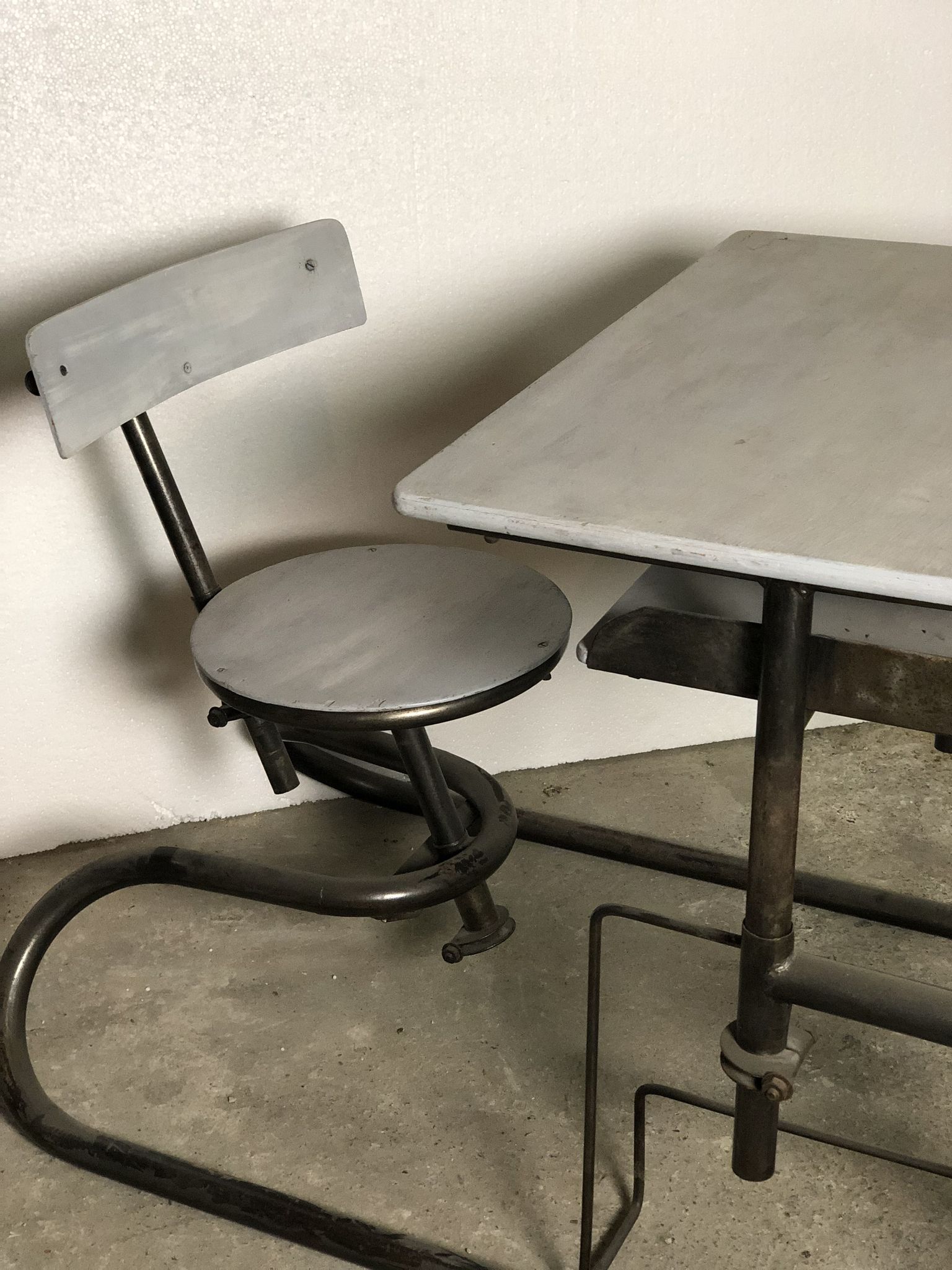 Bureau d'écolier " Vintage Américain " 60'S