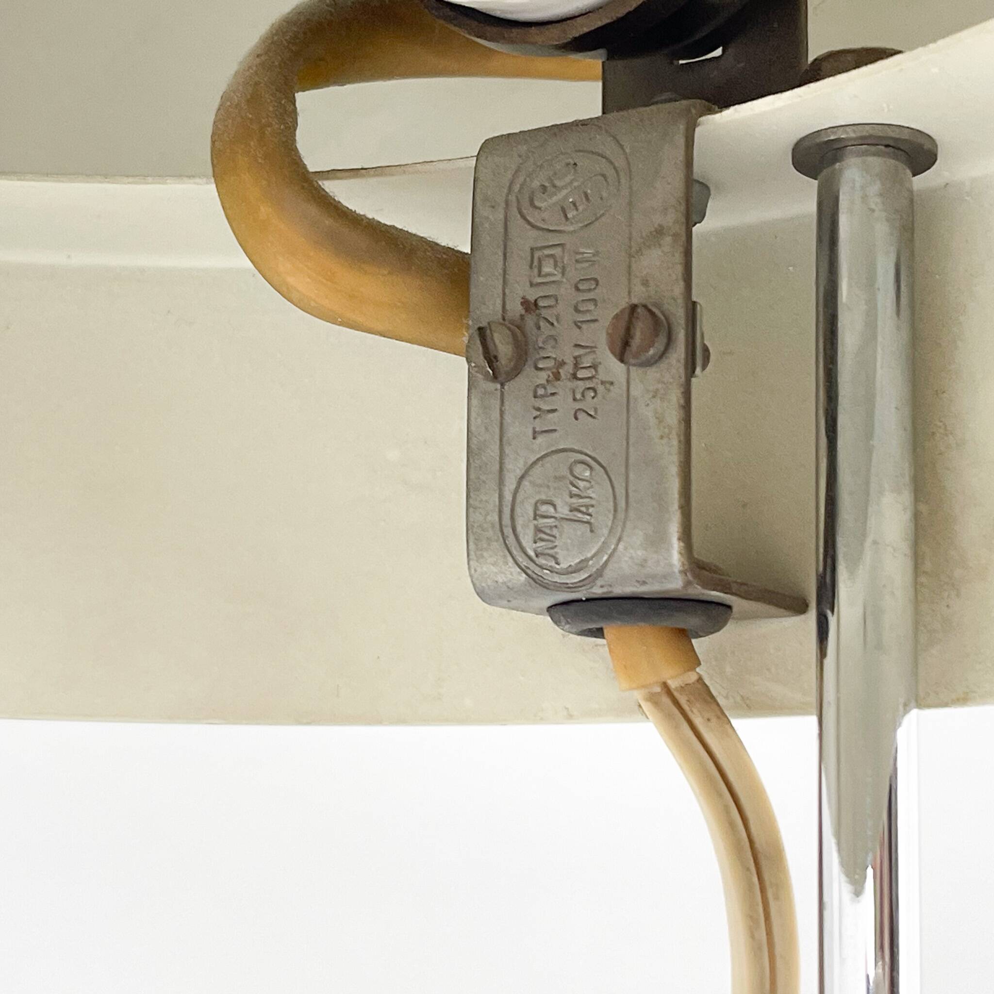 Rare Midcentury Table Lamp by Josef Hůrka for Napako, Marked