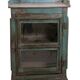Bedside in ancient Burmese teak