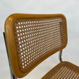 Cesca design chair b32 model in chrome