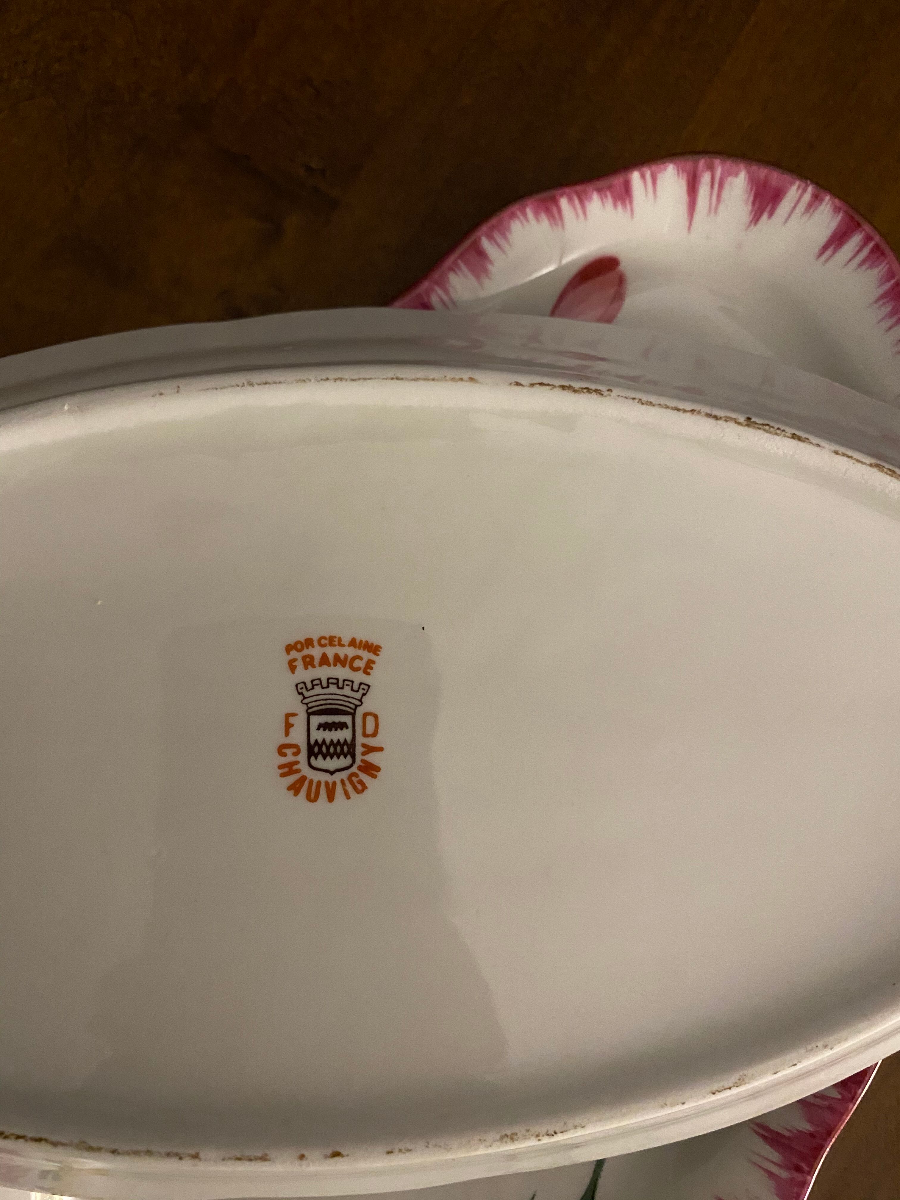 Ravier porcelain Chauvigny