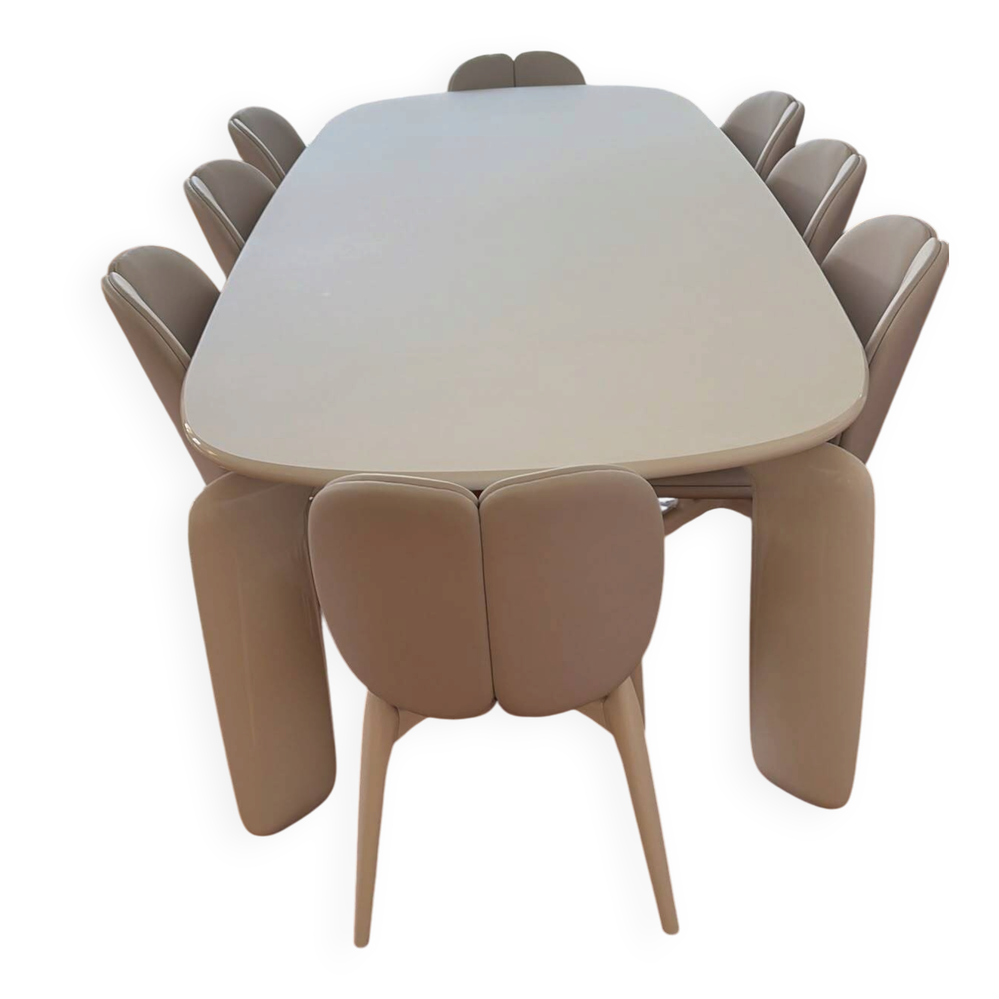 Roche bobois pulp table and chair set