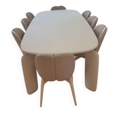 Ensemble tables et chaises rochebobois pulp