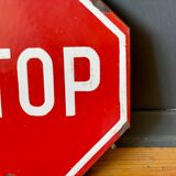 Stop sign original 1970
