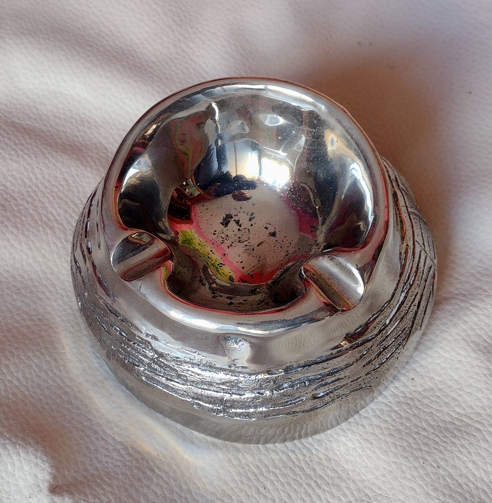 Mid century elephant foot ashtray