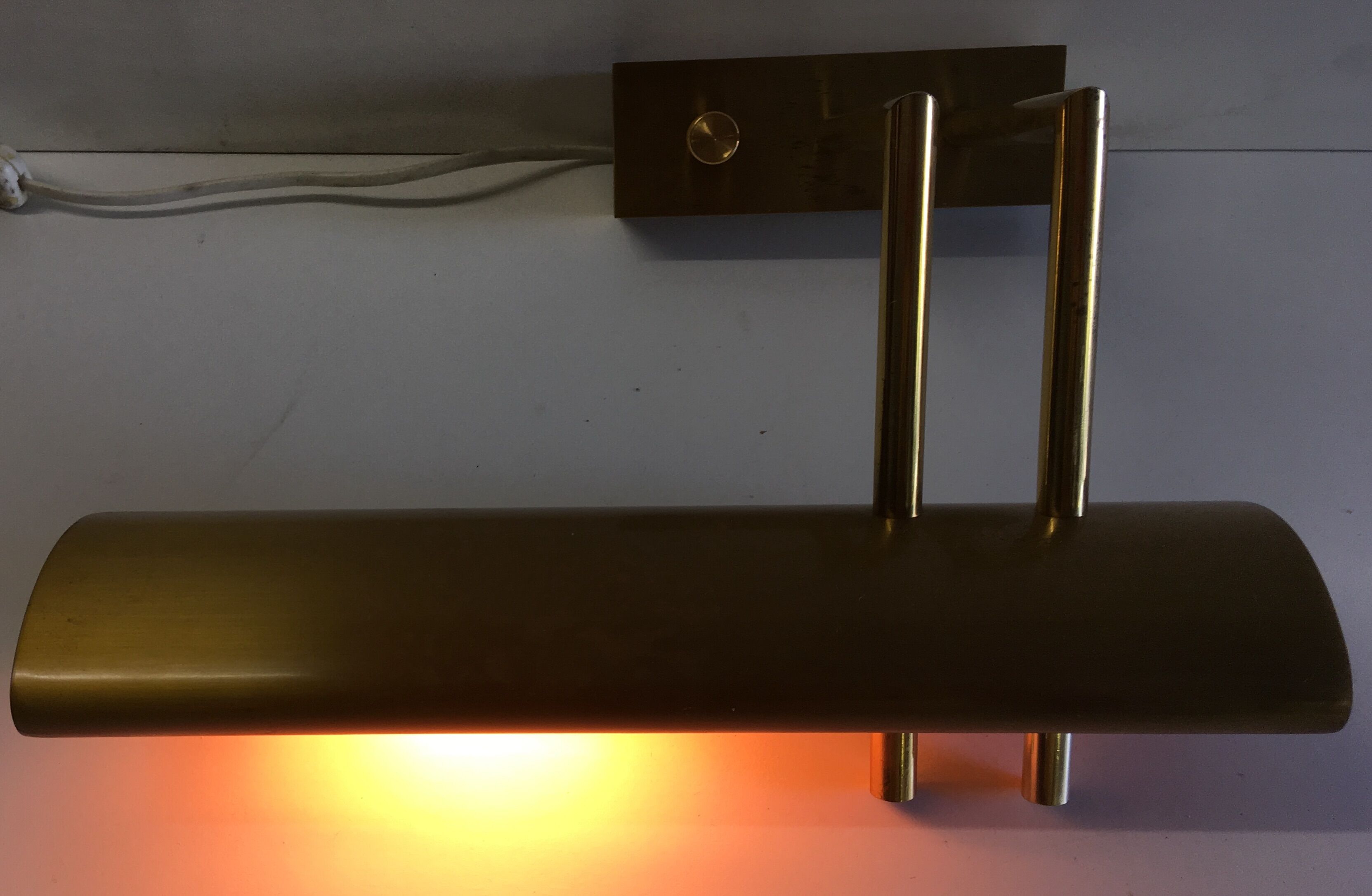 Halogen wall sconce by Lucien GAU - 70s/80s