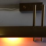 Halogen wall sconce by Lucien GAU - 70s/80s