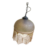 Chandelier with pendants from the 1920s