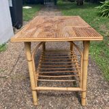 Rattan coffee table