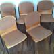 Lot of 5 vintage stackable chairs