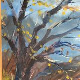 Painting, landscape by Guyard, circa 1960