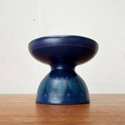 Vintage pottery candlestick from West Germany by KMK Keramik Manufaktur Kupfermühle, 1970s.