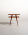 Swedish teak and mahogany side table, 1950s