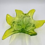 Glass fruit basket