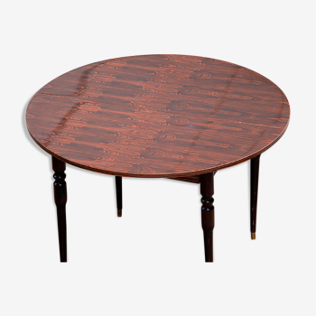 Vintage table 60s rosewood finish