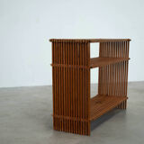 1980's Scandinavian pine bookcase