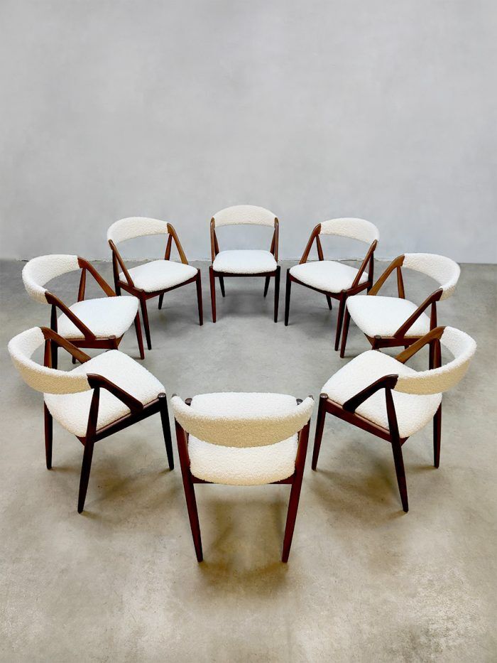 Set of 6 dining chairs by Kai Kristiansen for Schou Andersen