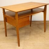 Bureau vintage de Roger Landault en chêne, 1950