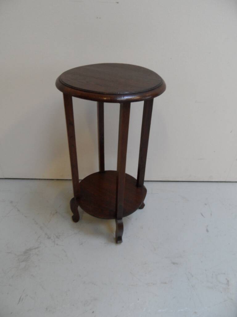Art Deco oak sidetable