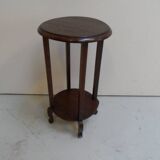 Art Deco oak sidetable