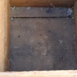 Alsatian polychrome wedding chest eighteenth -nineteenth century