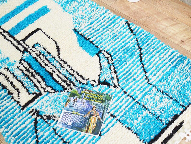 Moroccan Berber carpet 157x92