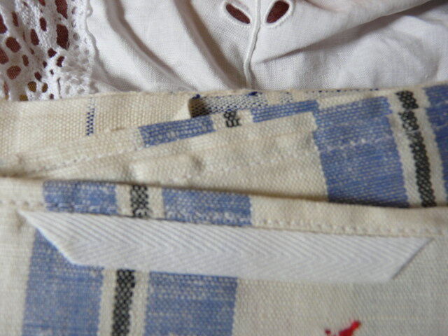 12 old tea towels in new mestizo monogram L