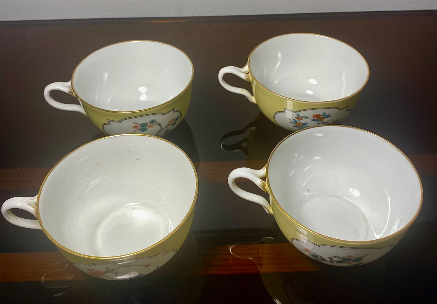 Samson porcelain cups 19eme